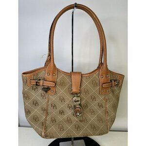 For Repair - Dooney & Bourke Pebble Logo LockTulip Sachet Hand Bag